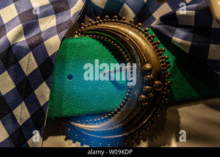 arabian style belt buckle detail Stock Photo