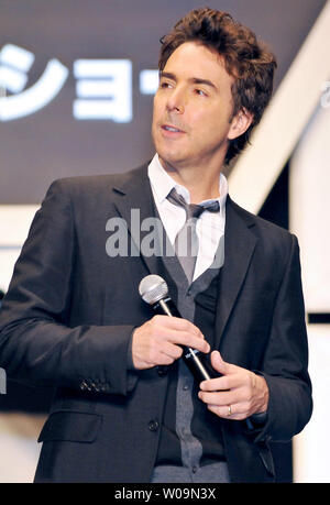 Director Shawn Levy attends the Japan premiere for the film 'Real Steel' in Tokyo, Japan, on November 29, 2011. The film will open on December 9 in Japan.     UPI/Keizo Mori Stock Photo