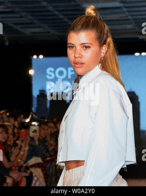 Model Sofia Richie attends the fashion event for Samantha Thavasa in Tokyo, Japan on April 27, 2017.     Photo by Keizo Mori/UPI Stock Photo