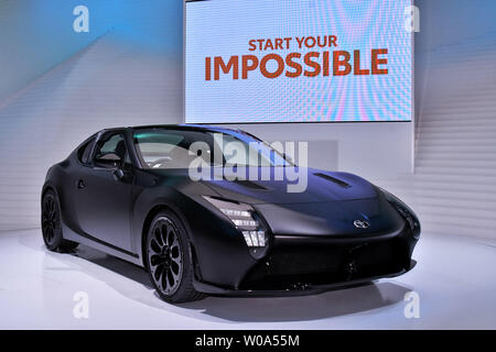 Toyota Gazoo Racing Gr Hv Sports Concept Is Seen On Display During The 45th Tokyo Motor Show 17 In Tokyo Japan On October 25 17 Photo By Keizo Mori Upi Stock Photo Alamy