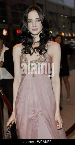 Actor Andrea Riseborough arrives for the Toronto International Film Festival premiere of 'Brighton Rock' at the Winter Garden Theater  in Toronto, Canada on September 13, 2010. UPI/Christine Chew Stock Photo