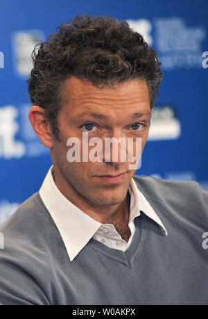 French actor Vincent Cassel attends the Toronto International Film Festival press conference for 'Black Swan' at the Hyatt Regency Hotel in Toronto, Canada on September 14, 2010. UPI/Christine Chew Stock Photo