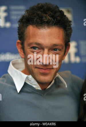 French actor Vincent Cassel attends the Toronto International Film Festival press conference for 'Black Swan' at the Hyatt Regency Hotel in Toronto, Canada on September 14, 2010. UPI/Christine Chew Stock Photo