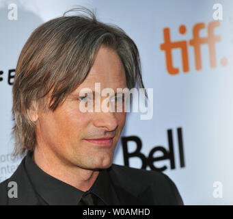 Actor Viggo Mortensen arrives for the world premiere gala screening of 'A Dangerous Method' at Roy Thomson Hall during the Toronto International Film Festival in Toronto, Canada on September 10, 2011.  UPI/Christine Chew Stock Photo