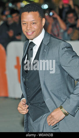 Actor Terrence Howard arrives for the world premiere gala screening of 'Winnie' at Roy Thomson Hall during the Toronto International Film Festival in Toronto, Canada on September 16, 2011.  UPI/Christine Chew Stock Photo