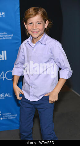 Jacob Tremblay attends the photocall for 'Room' at TIFF Bell Lightbox during the Toronto International Film Festival in Toronto, Canada on September 14, 2015. Photo by Christine Chew/UPI Stock Photo