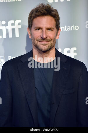 Bradley Cooper attends the Toronto International Film Festival photocall for 'A Star Is Born' at TIFF Bell Lightbox in Toronto, Canada on September 9, 2018. Photo by Christine Chew/UPI Stock Photo