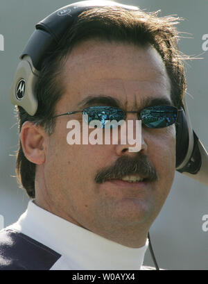 Tennessee Titans head coach Jeff Fisher on the sideline during an NFL ...