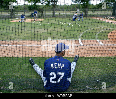 Los Angeles Dodgers outfielder Matt Kemp (27) during game against the New  York Mets at Citi Field in Queens, New York; April 25, 2013. Dodgers  defeated Mets 3-2. (AP Photo/Tomasso DeRosa Stock Photo - Alamy