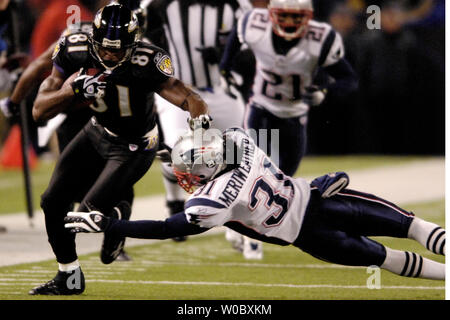 Baltimore Ravens Devard Darling during the game against the