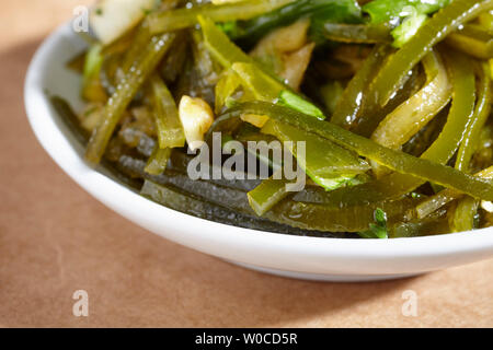 Seaweed Salad, a classic Chinese cold dish Stock Photo
