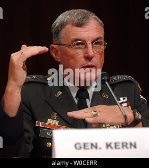Gen. Paul Kern, testifies before the Senate Armed Service Committee