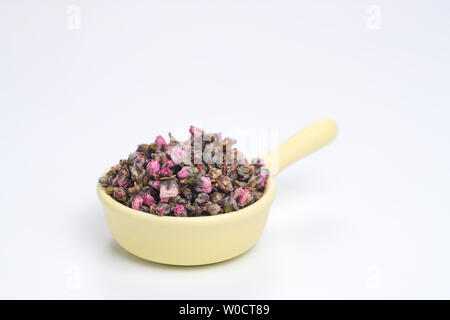 Peach blossom tea Stock Photo