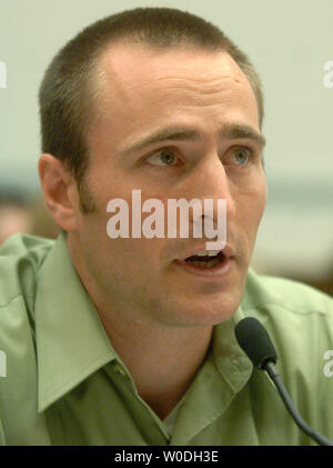 Kevin Tillman, brother of Patrick Tillman at the hearing of the