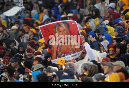 Dallas Cowboys fans wear paper bags as the Cowboys battle the Jacksonville  Jaguars October 31, 2010 at Cowboys Stadium in Arlington, Texas. UPI/Ian  Halperin Stock Photo - Alamy