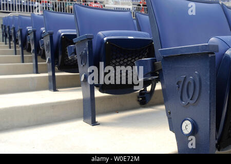 View of beautiful Nationals Park, home of the Washington Nationals baseball  team in the District of Columbia from the street corner outside the park  Stock Photo - Alamy