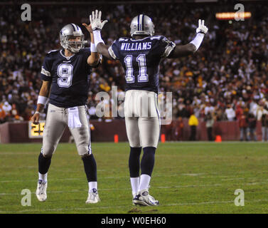 Dallas Cowboys wide receiver Roy E. Williams (11) during an NFL wild-card  playoff football game against the Philadelphia Eagles, Saturday, Jan. 9,  2010, in Arlington, Texas. (AP Photo/Sharon Ellman Stock Photo - Alamy