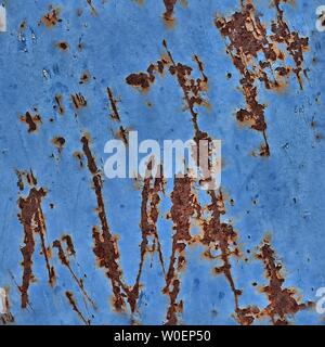 Photo realistic seemless texture pattern of weathered and rusty metal surfaces Stock Photo