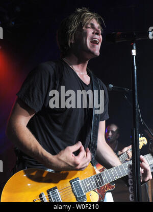 Jack Ingram performs during a concert on the eve of the Country Music Television (CMT) Music Awards in Nashville, Tennessee, on June 15, 2009.    (UPI Photo/Roger L. Wollenberg) Stock Photo