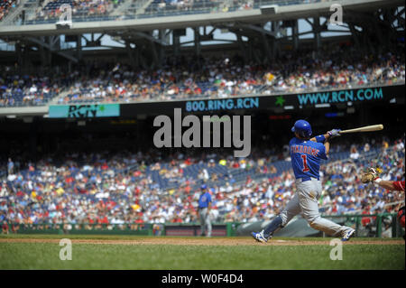 Chicago Cubs' Kosuke Fukudome during a baseball game Wednesday against the  San Diego Padres, May 13, 2009, in Chicago. (AP Photo/Jim Prisching Stock  Photo - Alamy