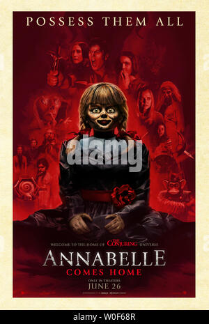 ANNABELLE COMES HOME, (aka ANNABELLE 3), US advance poster, 2019 ...