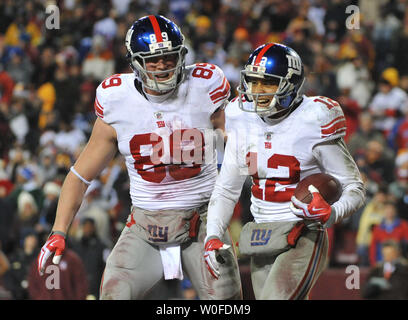 Giants Brent Alexander R Celebrates His Editorial Stock Photo - Stock Image