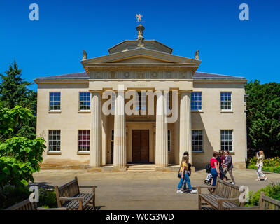 Downing College Library. The Maitland Robinson Library (1992) in Downing College, part of Cambridge University. Architects Quinlan Terry, opened 1993 Stock Photo