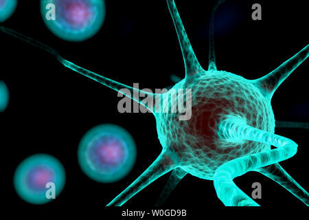 3d gymcell Stock Photo