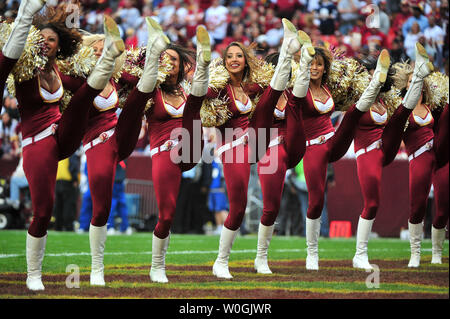 FedEx Field, Landover, Maryland, .Washington Redskins cheerleader