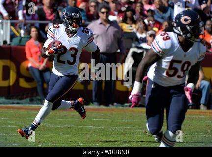 Wide receiver Devin Hester (23) during the Chicago Bears minicamp practice  at Halas Hall in Lake Forest, Illinois. (Credit Image: © John  Rowland/Southcreek Global/ZUMApress.com Stock Photo - Alamy