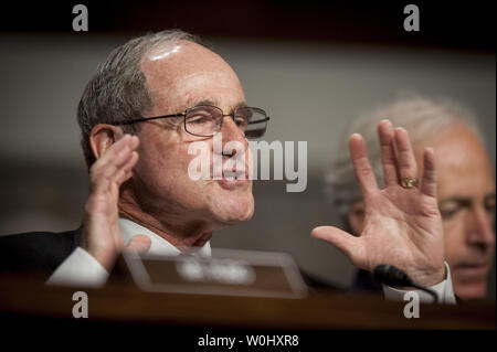 Senator James Risch (R-ID), during a Senate Foreign Relations Committee ...