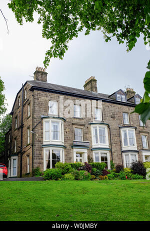 Buxton Derbyshire UK - The Roseleigh B&B guesthouse in the Broad Walk Stock Photo