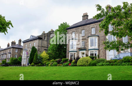 Buxton Derbyshire UK - The Roseleigh B&B guesthouse in the Broad Walk Stock Photo