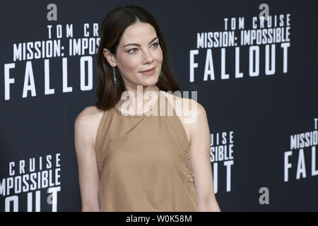 Michelle Monaghan attends the 'Mission: Impossible - Fallout' DC premiere at the Smithsonian's National Air and Space Museum on July 22, 2018 in Washington, DC..       Photo by Oliver Contreras/UPI Stock Photo