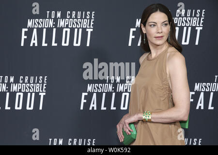 Michelle Monaghan attends the 'Mission: Impossible - Fallout' DC premiere at the Smithsonian's National Air and Space Museum on July 22, 2018 in Washington, DC..       Photo by Oliver Contreras/UPI Stock Photo