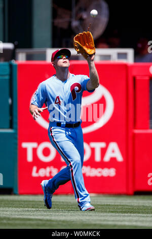 Philadelphia Phillies' Scott Kingery In Action During A Baseball Game 