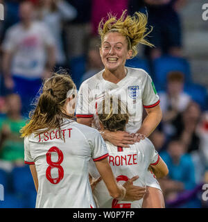 Le Havre, France. 27th June, 2019. NORWAY VS ENGLAND - during a match between England and Norway. Women's World cup quarter final. FIFA. Held at the Oceane Stadium in Le Havre, France (Photo: Richard Callis/Fotoarena) Credit: Foto Arena LTDA/Alamy Live News Stock Photo