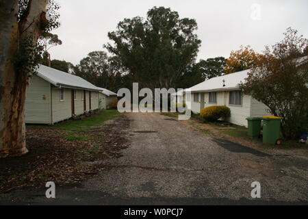 bonegilla migrant camp buildings Stock Photo