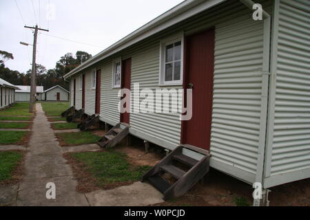 bonegilla migrant camp buildings Stock Photo