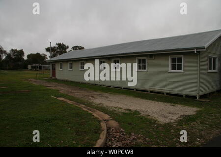 bonegilla migrant camp buildings Stock Photo