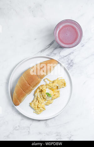 Healthy and nutritious Western-style breakfast Stock Photo