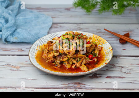 drooling chicken, stick chicken. Stock Photo