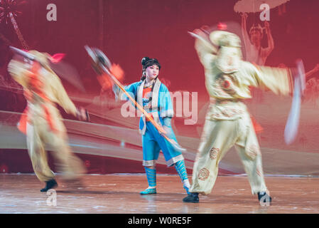 Cantonese Opera Performance Stock Photo