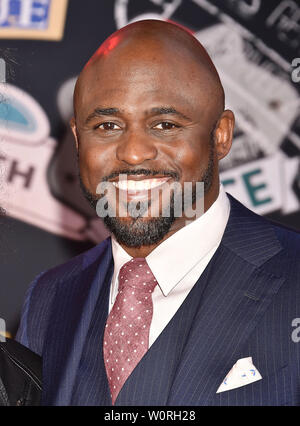 HOLLYWOOD, CA - JUNE 26: Wayne Brady attends the premiere of Sony Pictures' 'Spider-Man Far From Home' at TCL Chinese Theatre on June 26, 2019 in Hollywood, California. Stock Photo
