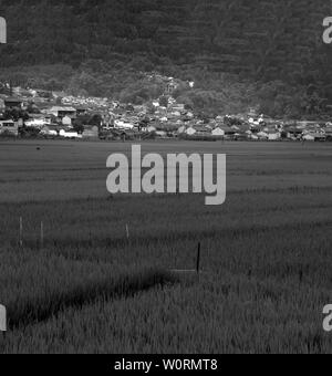 Tengchong mountain village scenery Stock Photo