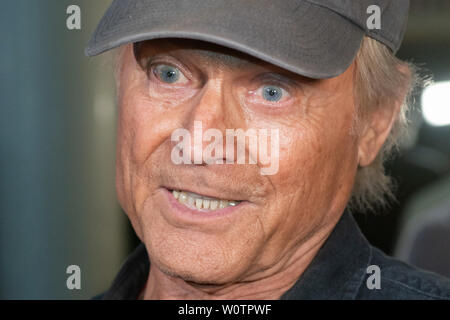 Italian-US actor Terence Hill (Mario Girotti) attends the premiere of 'Mein Name ist Somebody - Zwei Faeuste kehren zurueck' at Zoopalast on August 21, 2018 in Berlin, Germany. Stock Photo