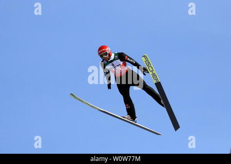 Markus Eisenbichler (TSV Siegsdorf),    Qualifikation Vierschanzentournee Oberstdorf 18-19 Stock Photo