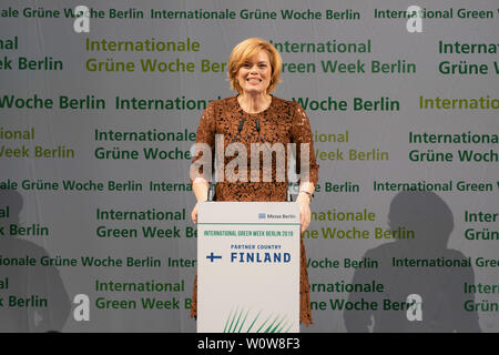 IGW 2019 - Opening Ceremony of the International Green Week Berlin 2019 - Julia Klöckner, Bundeslandwirtschaftsministerin Stock Photo
