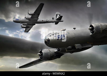 Boeing B-29 Superfortress Fifi Stock Photo