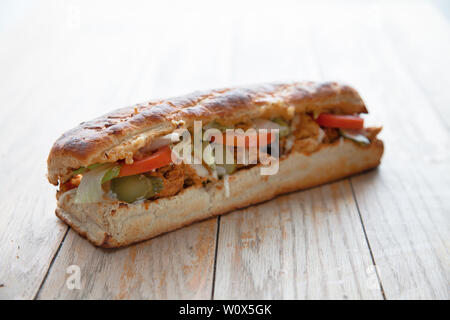 Hoagies sandwich large Stock Photo